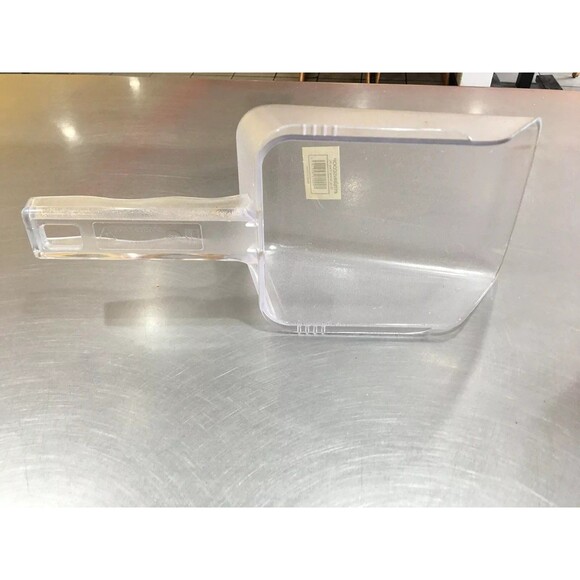 Large 32 oz. Scoop Great for Ice or Dry Ingredients -Clear PC Plastic Utility - Picture 2 of 7